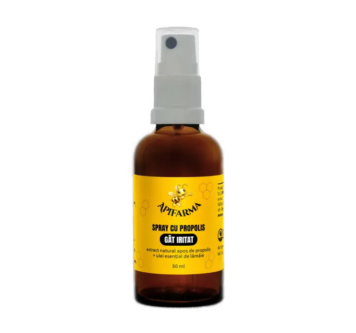 SPRAY CU PROPOLIS  - GÂT IRITAT