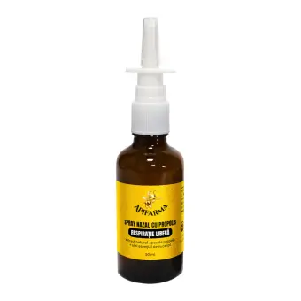 SPRAY NAZAL CU PROPOLIS - RESPIRAȚIE LIBERĂ
