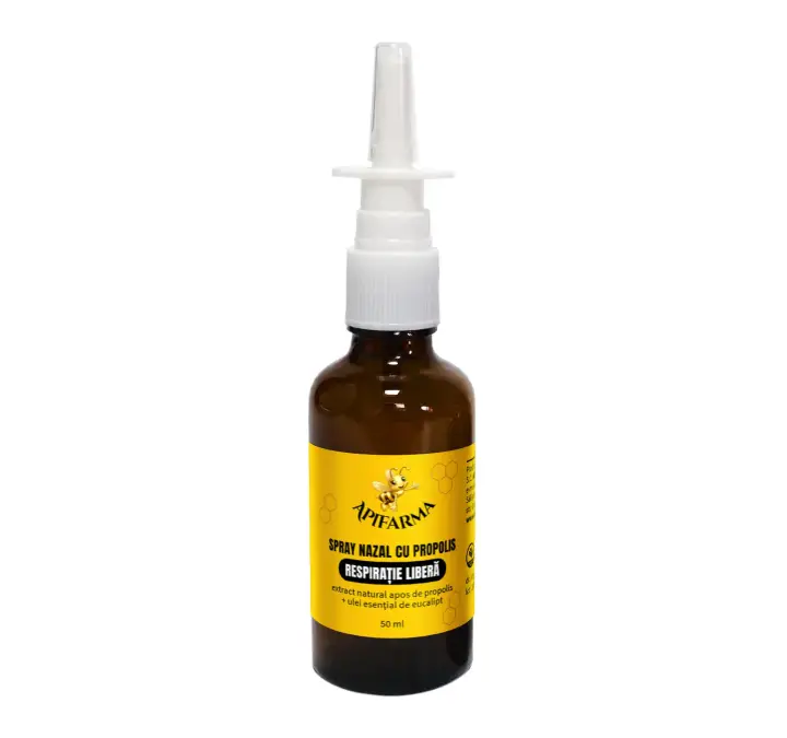 SPRAY NAZAL CU PROPOLIS - RESPIRAȚIE LIBERĂ
