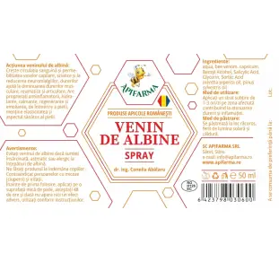 spray cu venin de albine 50ml