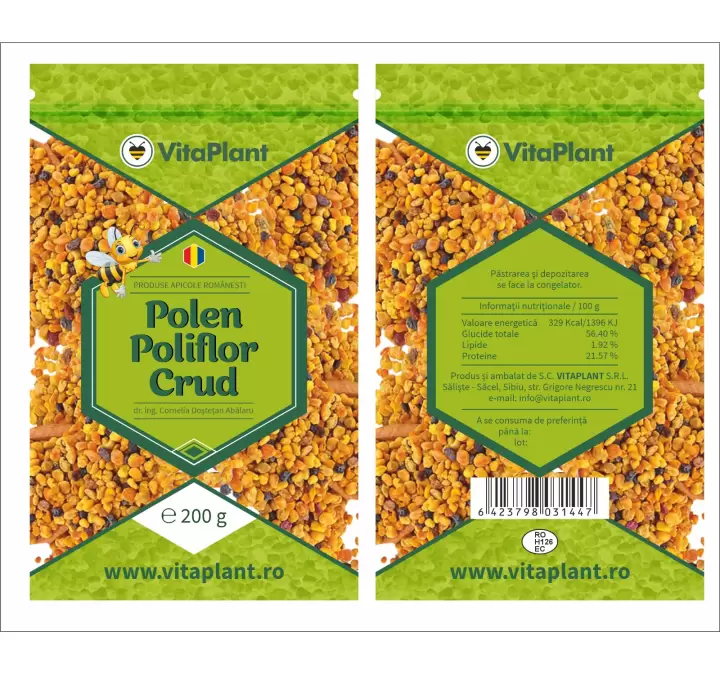 Polen poliflor crud 200g Polen poliflor crud 200g